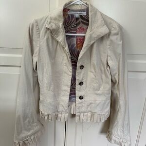 Vintage DVF Fray Blazer